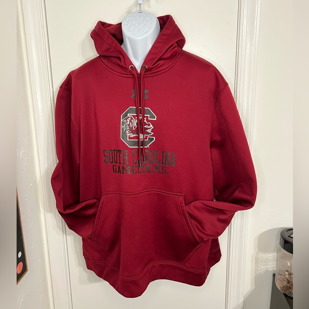 Under Armour South Carolina Gamecocks Red Hoodie size XL